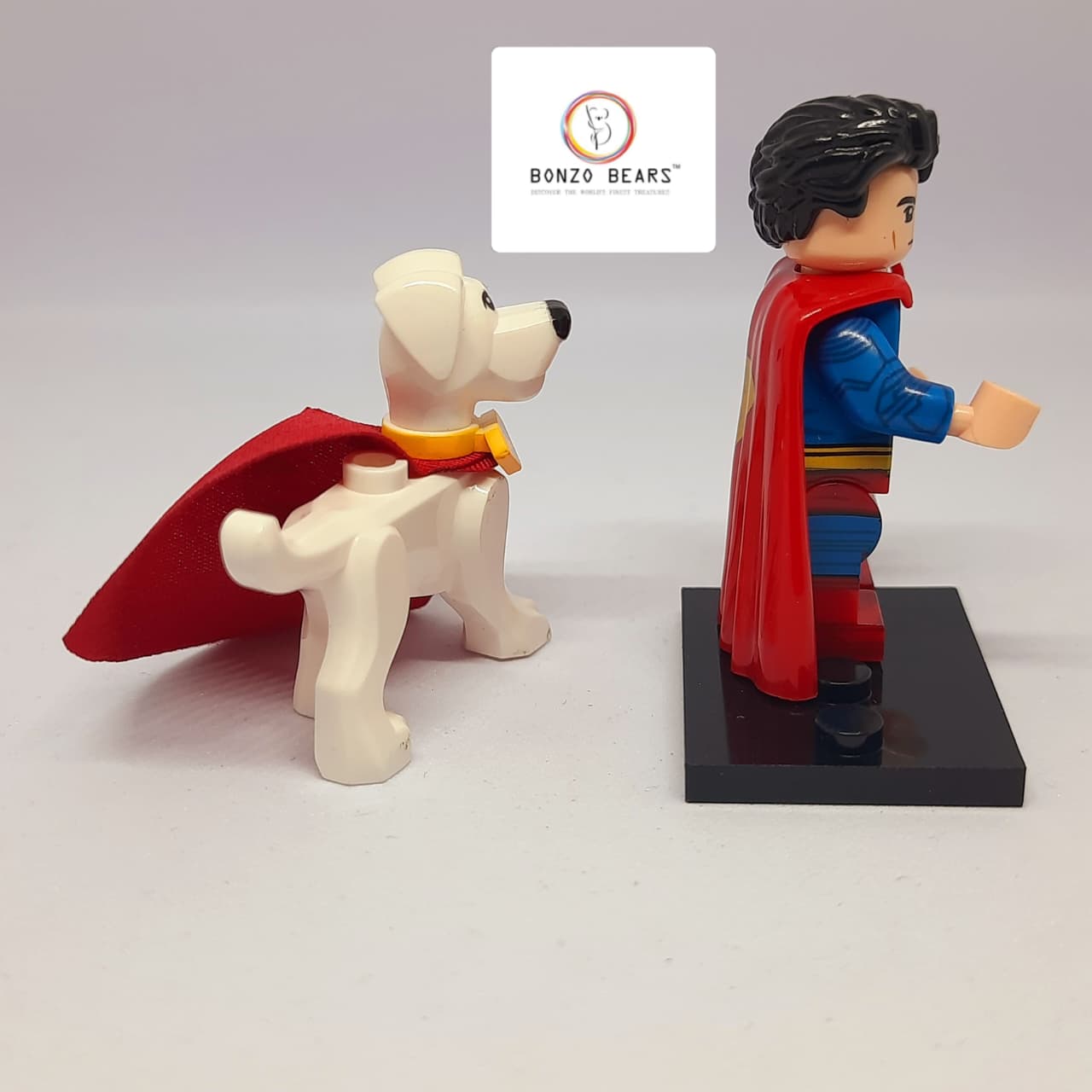 DC Super Heroes Superman & Krypto - Lego Compatible Set (Sealed pack Avaialbe ) | Bonzo Bears