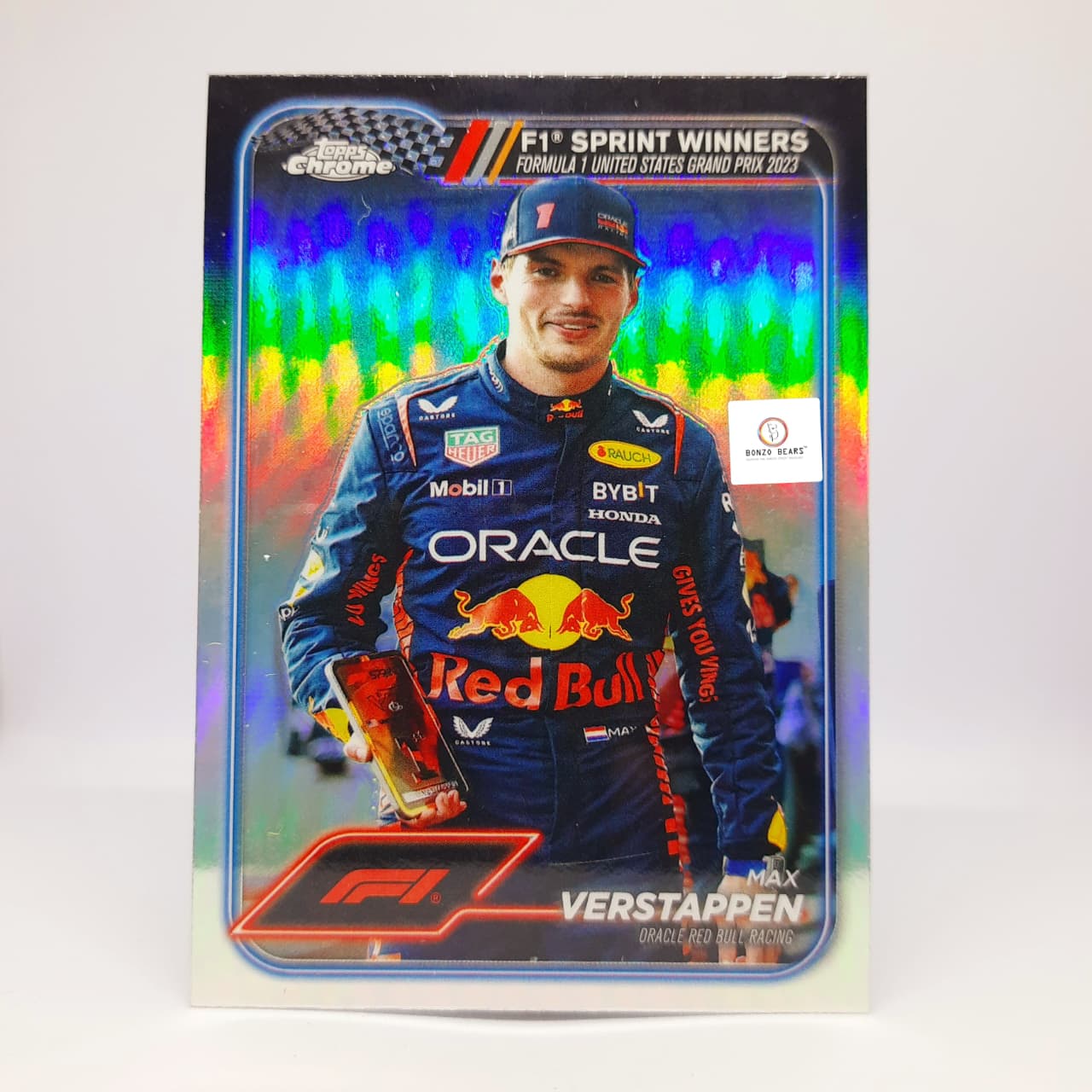 Max Verstappen Refractor #152 - 2024 Topps Chrome Formula 1 Canada Grand prix
