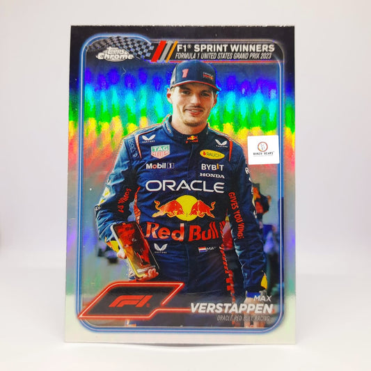 Max Verstappen Refractor #152 - 2024 Topps Chrome Formula 1 Canada Grand prix
