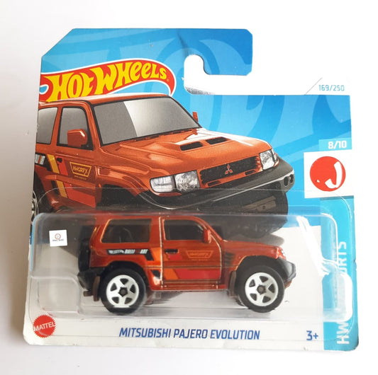 Mitsubishi Pajero Evolution - Hot Wheels Short card