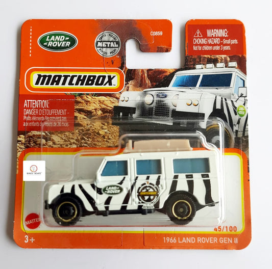 1966 Land Rover Gen II - Matchbox Short card