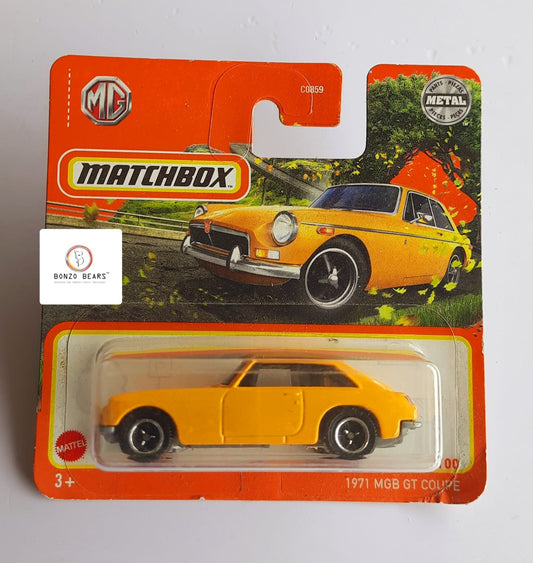 1971 MGB GT Coupe - Matchbox (Short Cad) | Bonzo Bears