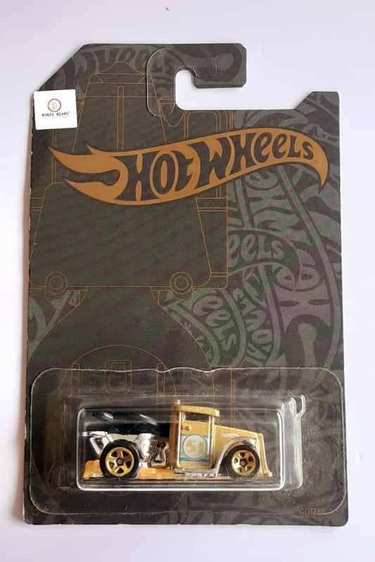 2019 51st Anniversary Satin & Chrome Series "Gotta Go" Truck (Gold) - Hot Wheels