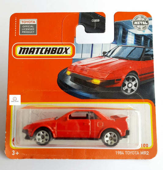 1984 Toyota MR2 - Matchbox- Short card