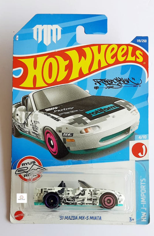 '91 Mazda MX-5 Miata - Hot Wheels