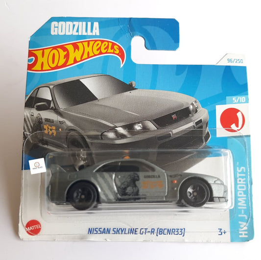 Godzilla Nissan Skyline GT-R (BCNR33) - Hot Wheels Hot Wheels European Short car