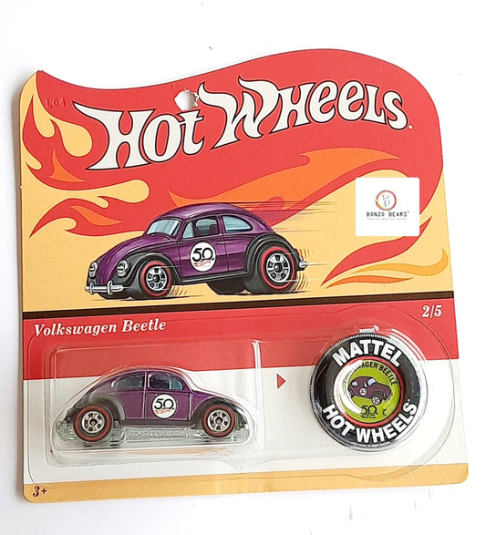 50th Anniversary Volkswagen Beetle – Hot Wheels (Limited Edition) | Bonzo Bears