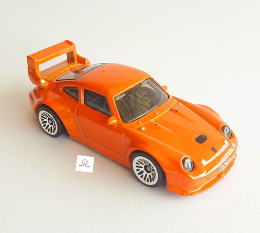 Porsche 993 GT2 Orange - Hot Wheels - 1/64 Loose  - Rare