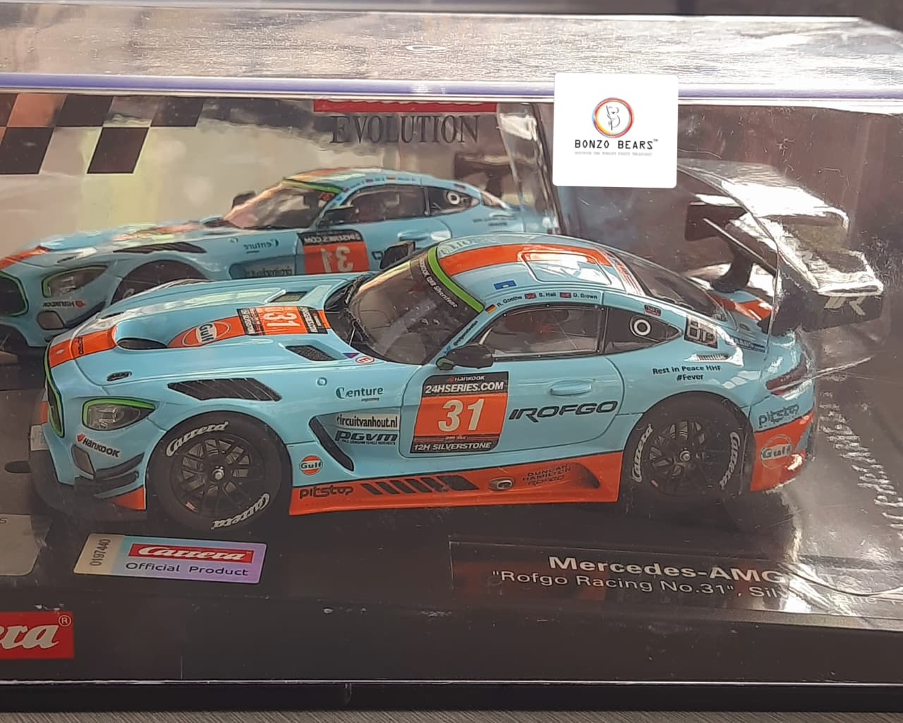MERCEDES BENZ AMG GT3 ROFGO RACING #31 (1:32) - CARRERA | Bonzo Bears