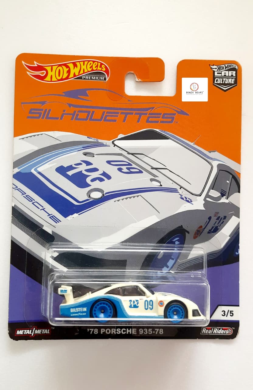 Silhouettes '78 Porsche 935-78  Premium Hot Wheels| Bonzo Bears - P2