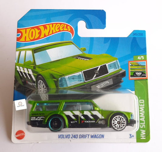 Volvo 240 Drift Wagon - Hot Wheels German short card
