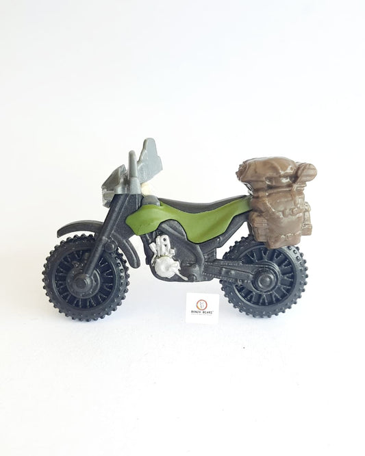 Jurrasic Speed Striker Motorbike (Green) - Matchbox 1/64