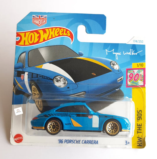 96 Porsche Carrera - Hot Wheels - Short card