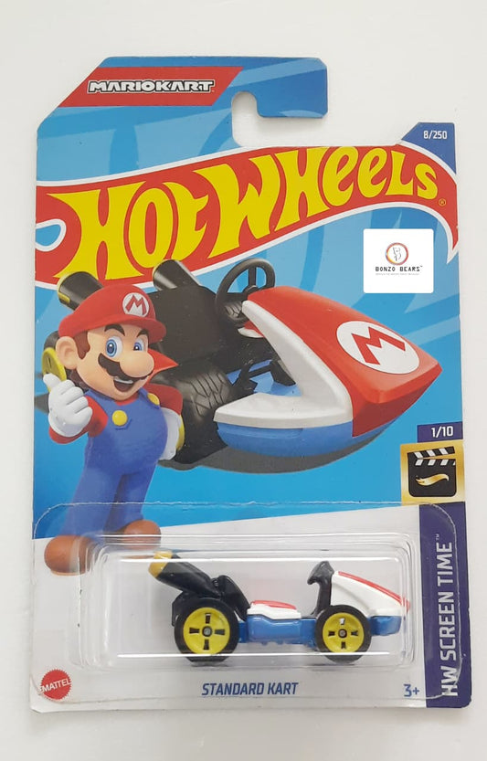Standard Kart - Mario Kart 1/10 (Variant 1)- Hot Wheels | Bonzo Bears