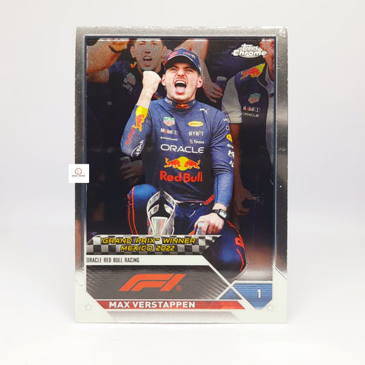 2023 Topps Chrome Max F1 vestappan #163 Mexico Grand prix - Base card