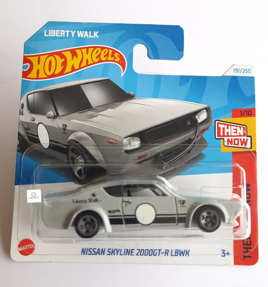 Nissan Skyline 2000GT-R LBWK - Hot Wheels Short card