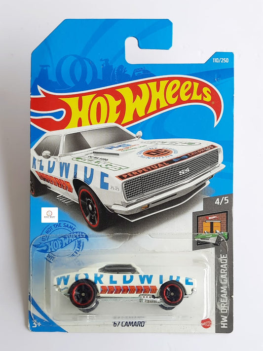 '67 Camaro- worldWide - Hot Wheels (White)