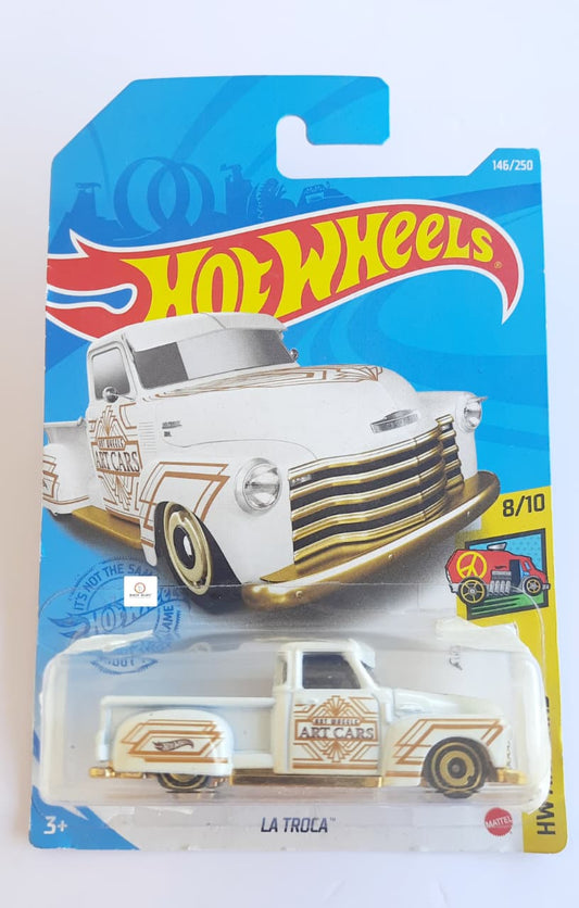 La Troca - Hot Wheels ( White and Gold)