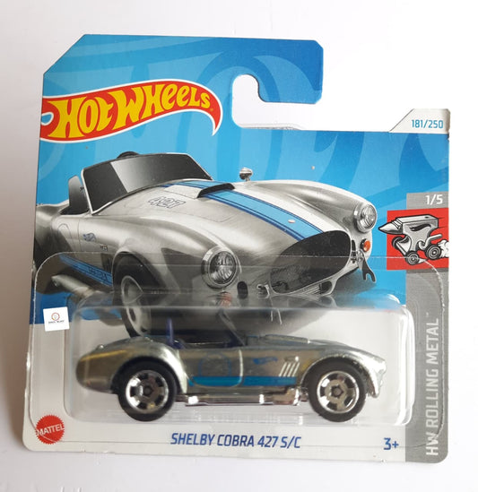 Shelby Cobra 427 S/C - Hot Wheels Short card