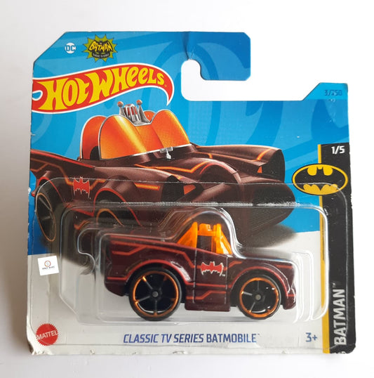 Classic TV Series Batmobile - Hot Wheels Short card