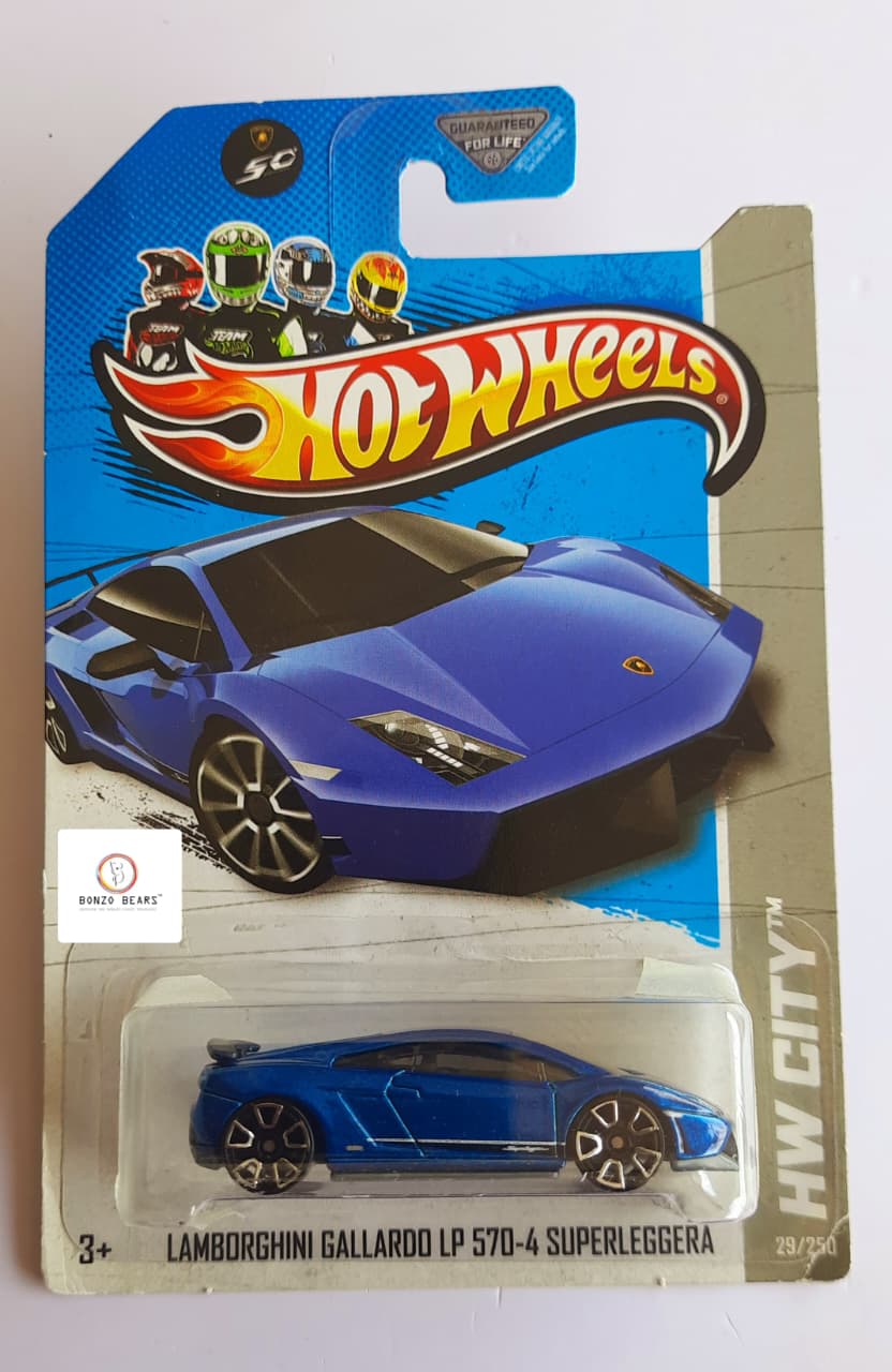 Lamborghini Gallardo LP 570-4 Superleggera - Hot Wheels (Blue) | Bonzo Bears