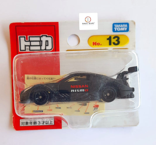 Tomica No. 13 Nissan Gt-r Nismo G (Black) carded | Bonzo Bears