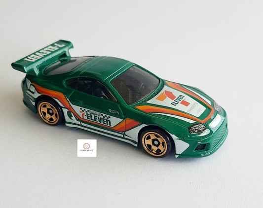 7-Eleven Exclusive Toyota Supra -Silver Series- Hot Wheels - 1/64 loose