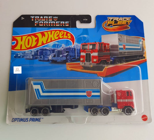 Track Fleet Optimus Prime - German card  Hot Wheels (Truck)