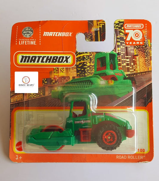 Road Roller - Matchbox (European Short Card) | Bonzo Bears