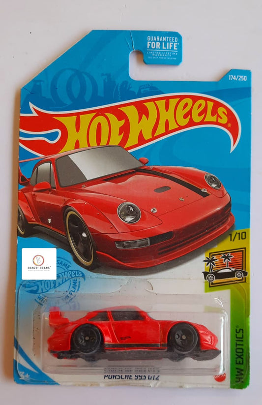 Porsche 993 GT2 (HW Exotics) Red - Hot Wheels | Bonzo Bears