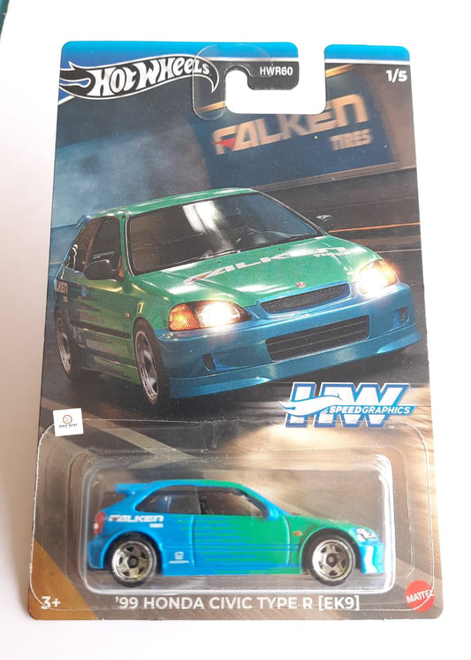 '99 Honda Civic Type R (EK9) - Hot Wheels