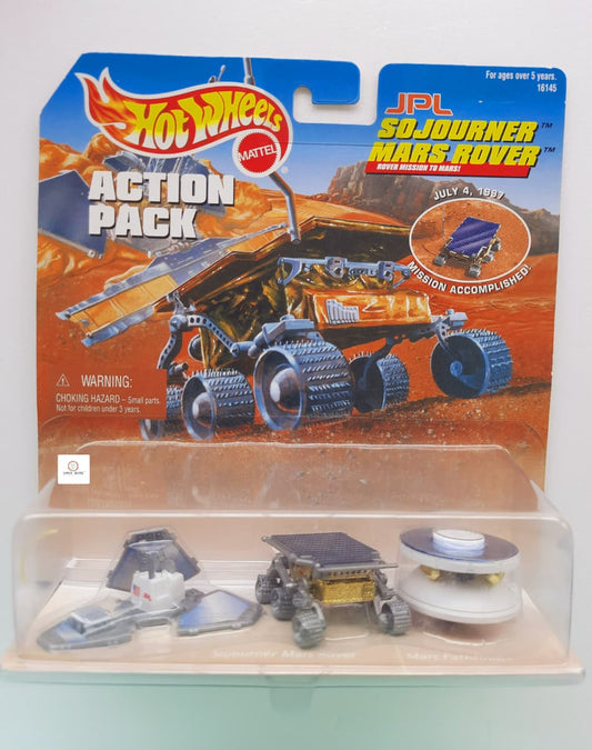 JPL Sojourner Mars Rover Action Pack - Hot Wheels (Spaceship)