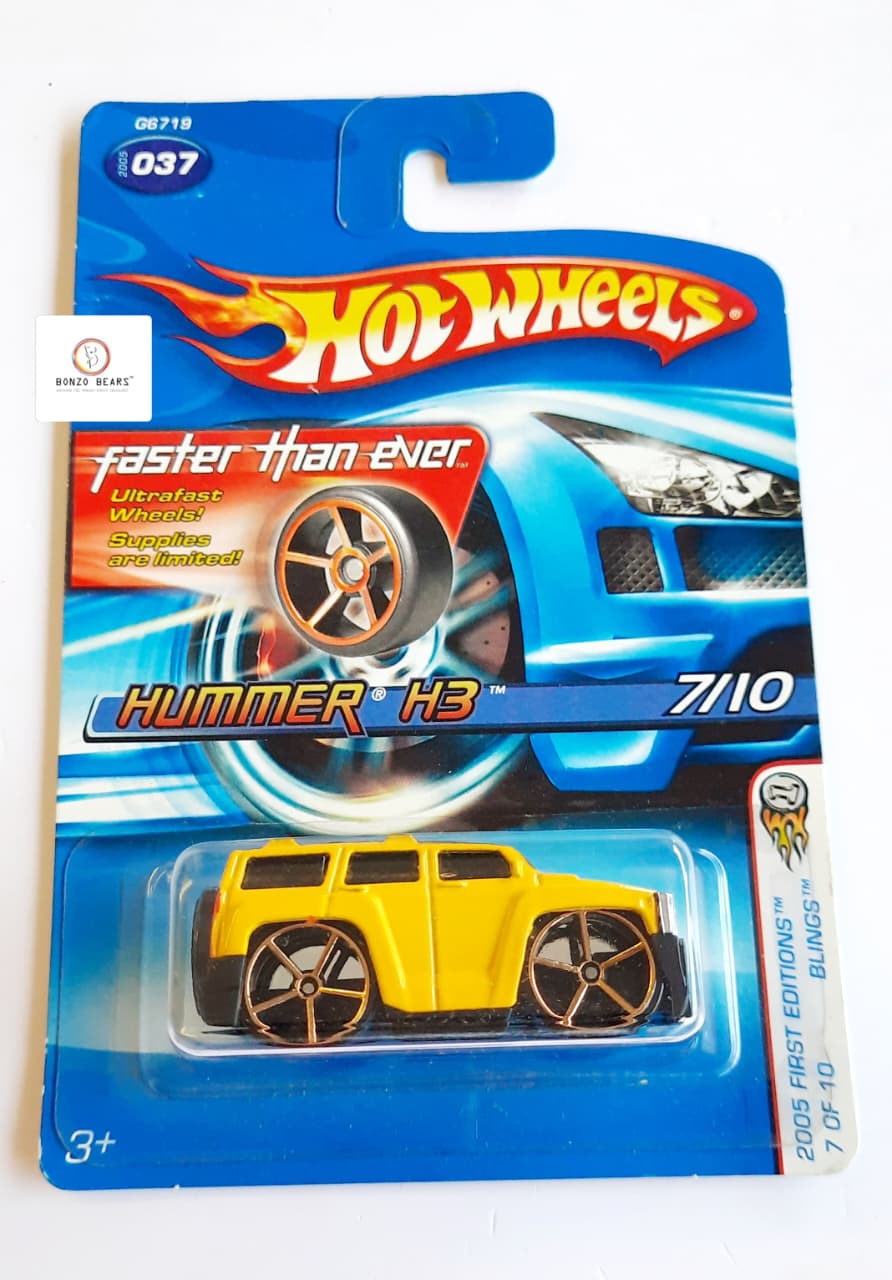 Hummer H3 - Hot Wheels First Editions-Blings 2005 Release | Bonzo Bears PB24