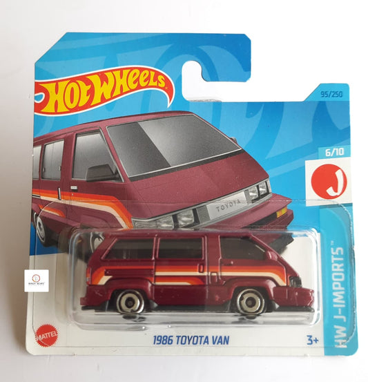1986 Toyota Van - Hot Wheels - Short card