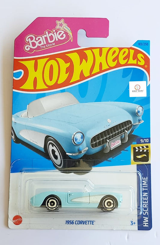 1956 Corvette – Hot Wheels (Barbie Blue) | Bonzo Bears