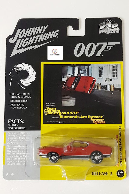 Johnny Lightning 007 James Bond '71 Ford Mustang Mach 1 | Bonzo Bears