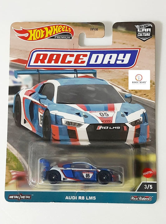 Race Day - Audi R8 LMS - Hot Wheels Premium | Bonzo Bears