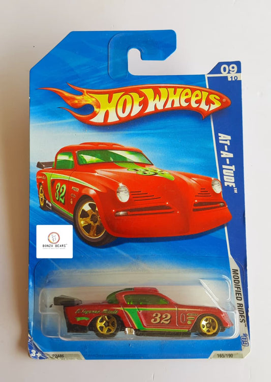 AT-A-Tude Modified Rides - Hot Wheels (Red) | Bonzo Bears PB47