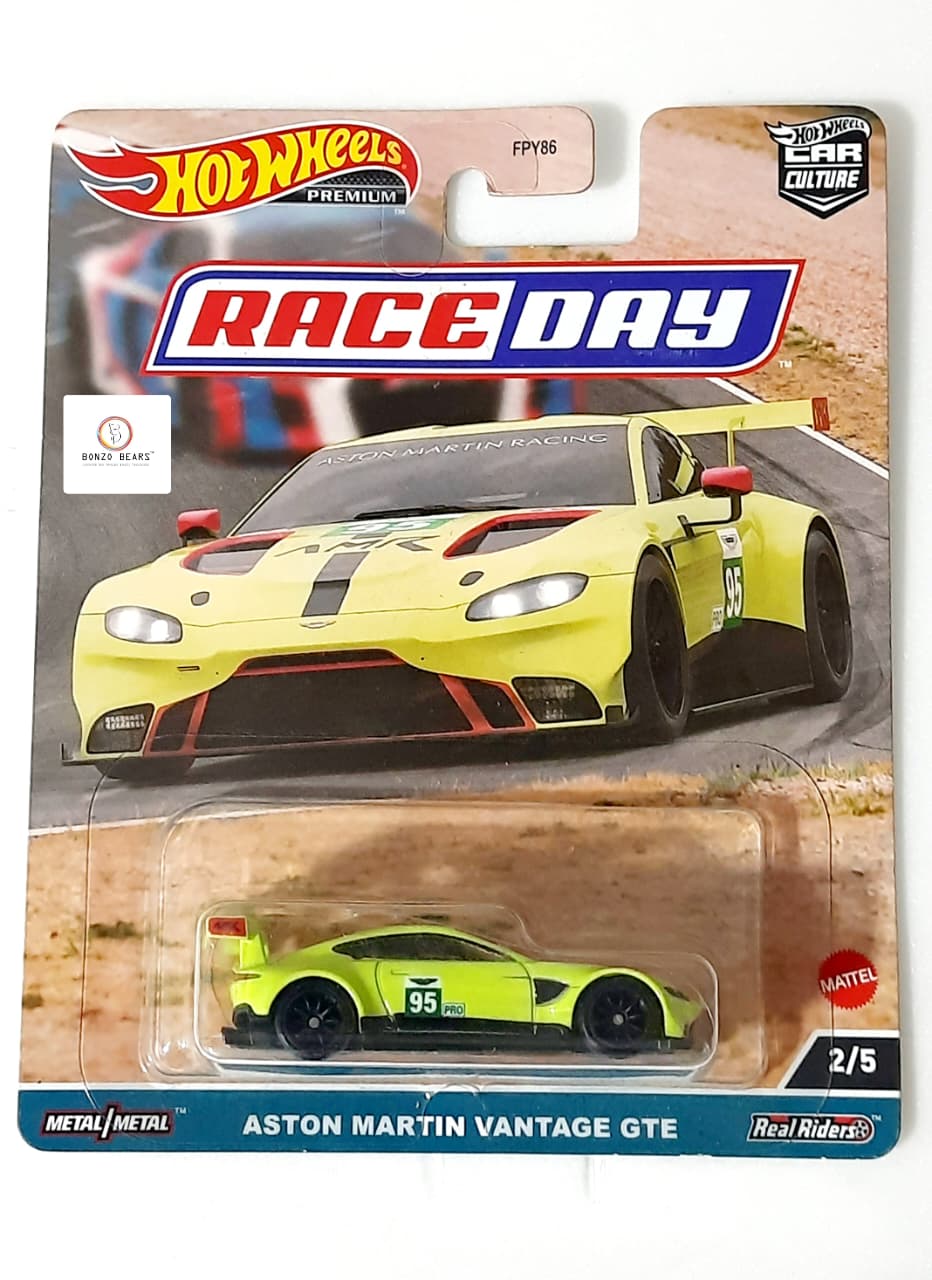 Aston Martin Vantage GTE - Hot Wheels Premium Race Day | Bonzo Bears - P5