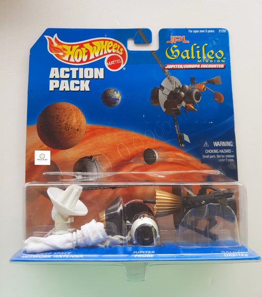 Action Pack: JPL Galileo Mission - Jupiter/Europa Encounter - Hot Wheels (Space)