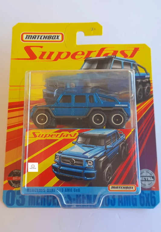 Superfast Mercedes-Benz G63 AMG 6x6 - Matchbox