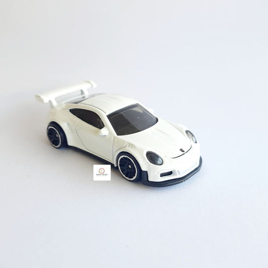 Porsche 911 GT3 - Hotwheels - Loose - 1/64 ( White )
