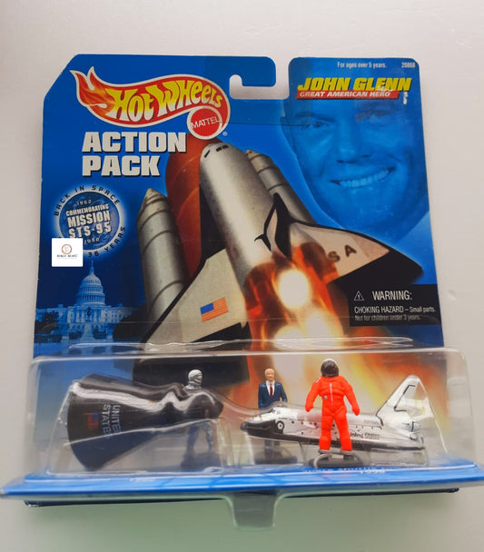 John Glenn Great American Hero Action Pack- Hot Wheels (Space)