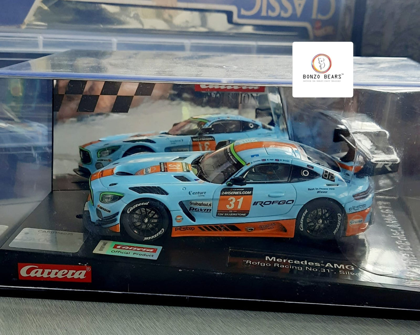 MERCEDES BENZ AMG GT3 ROFGO RACING #31 (1:32) - CARRERA | Bonzo Bears