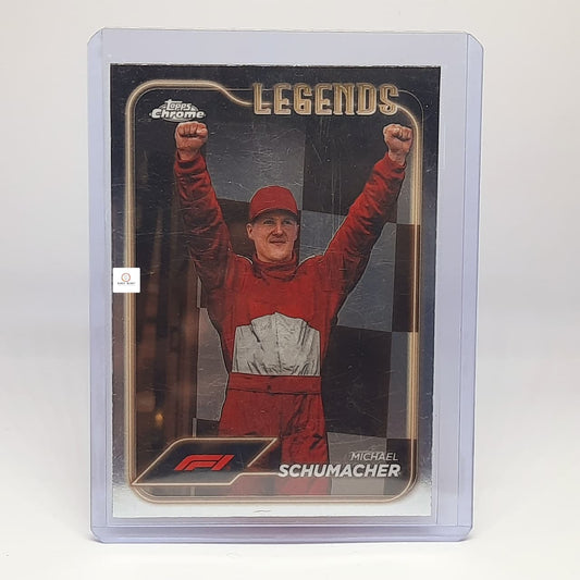 2024 Topps Chrome Formula 1  Michael Schumacher Legends  #192