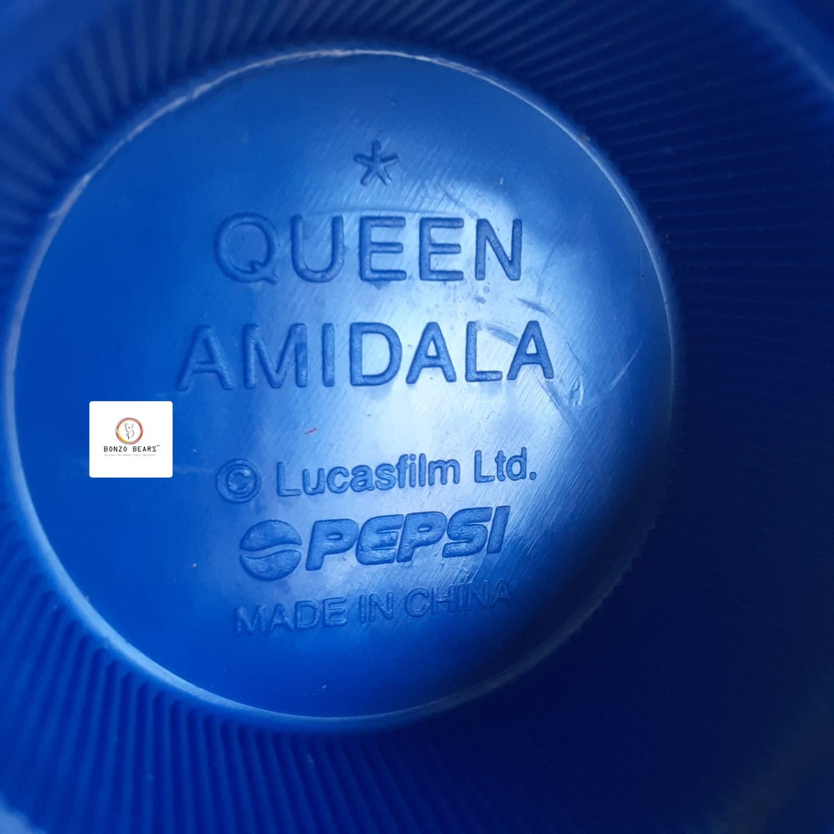 Vintage Queen Amidala big-  Star WarsPepsi Bottle Cap collection | Bonzo Bears