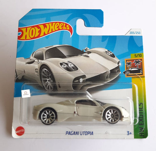 Pagani Utopia - Hot Wheels -  Short card