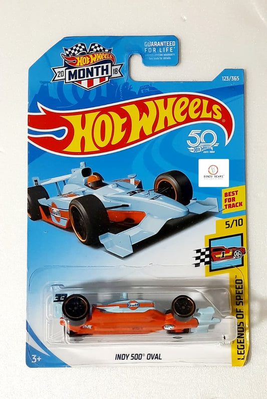 2018 50th Anniversary Legends of Speed Indy 500 Oval - Hot Wheels | Bonzo Bears