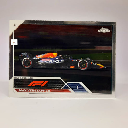 Max Verstappen Oracle Red Bull Racing 2023 Topps Chrome Formula 1 F1 #4 - Base card