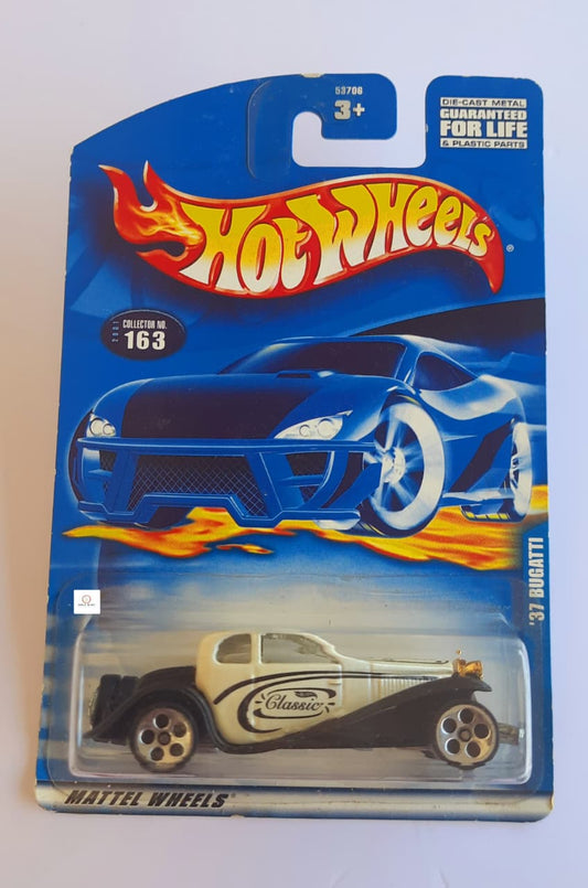 '37 Bugatti - Hot Wheels - 2021 Old Blue  card